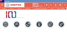 Tablet Screenshot of kaefer.com.au