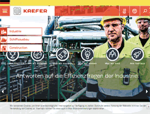 Tablet Screenshot of de.kaefer.com